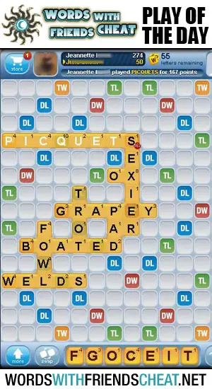 Words With Friends Cheat