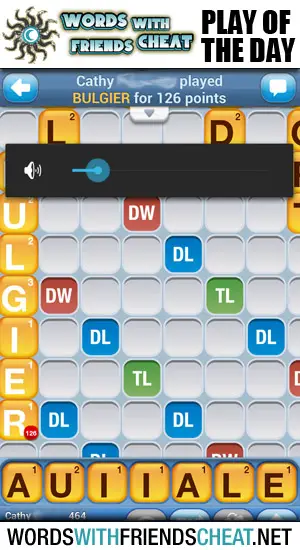 Words With Friends - Play Of The Day